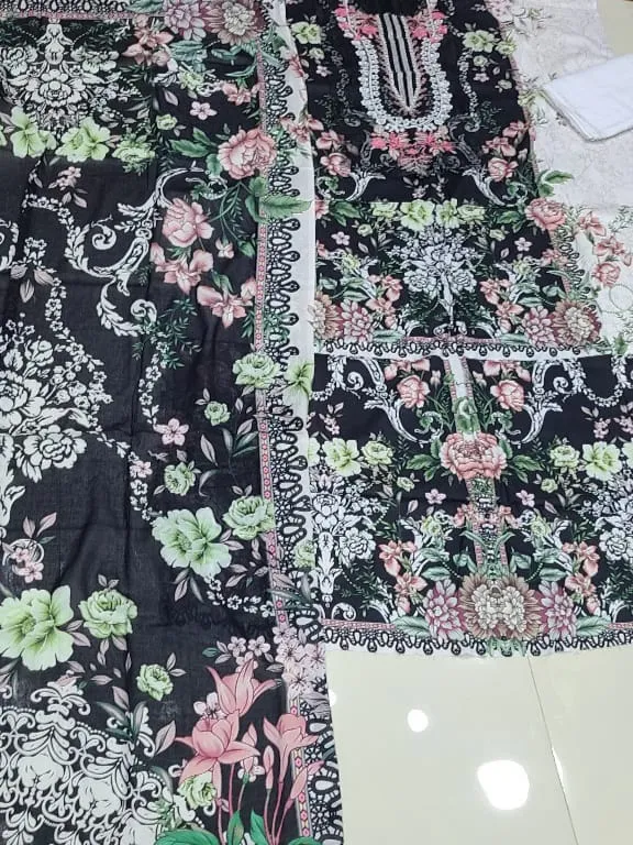 Pakistani Zamzam Lawn Collection - Image 3